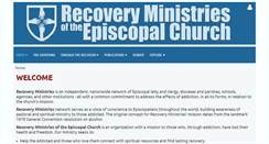 Desktop Screenshot of episcopalrecovery.org