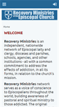 Mobile Screenshot of episcopalrecovery.org